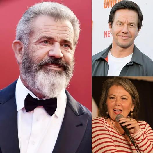 BREAKING NEWS: Roseanne Barr, Mark Wahlberg, and Mel Gibson Join Forces to Launch Hollywood’s First “Anti-Woke” Studio