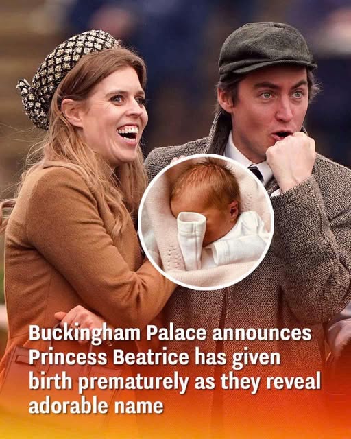 Buckingham Palace shares surprising details about Princess Beatrice giving birth prematurely