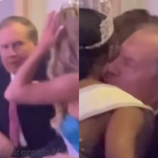 Bill Belichick Was Caught On Camera Greeting & Kissing 21-Year-Old Miss Massachusetts While Supporting His Girlfriend, Jordon Hudson, At The Miss Maine USA Pageant